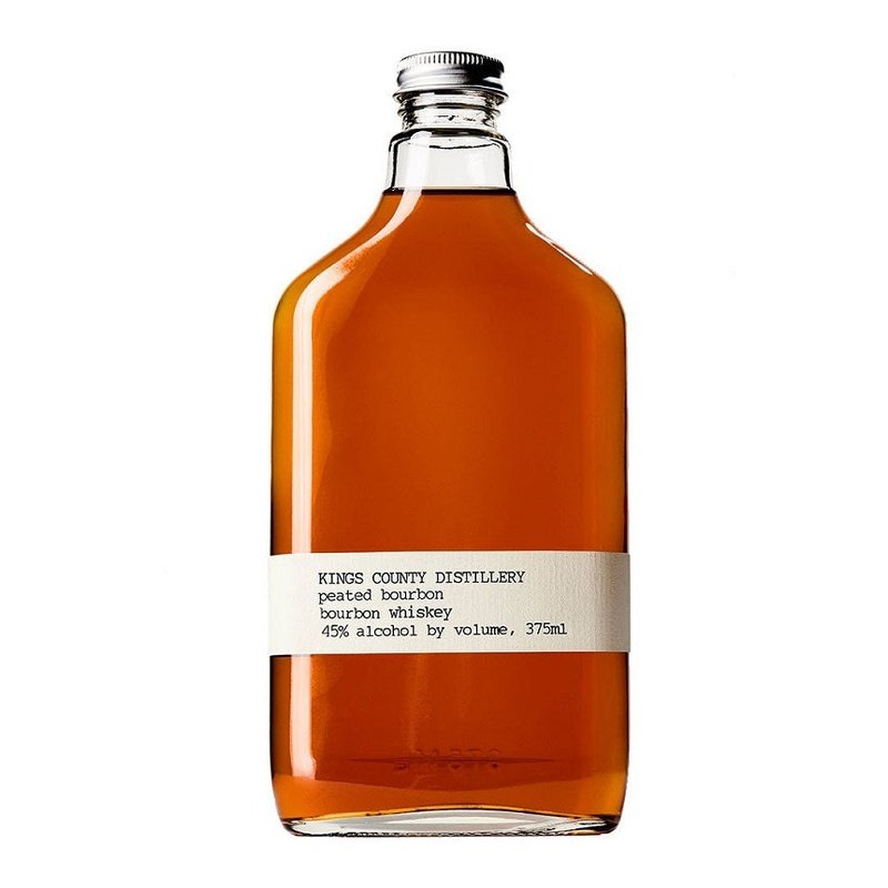 Kings County Distillery Peated Bourbon Whiskey 375ml - ForWhiskeyLovers.com