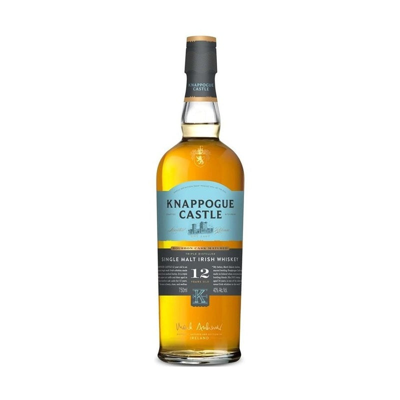 Knappogue Castle 12 Year Old Irish Single Malt Whiskey 750ml - ForWhiskeyLovers.com