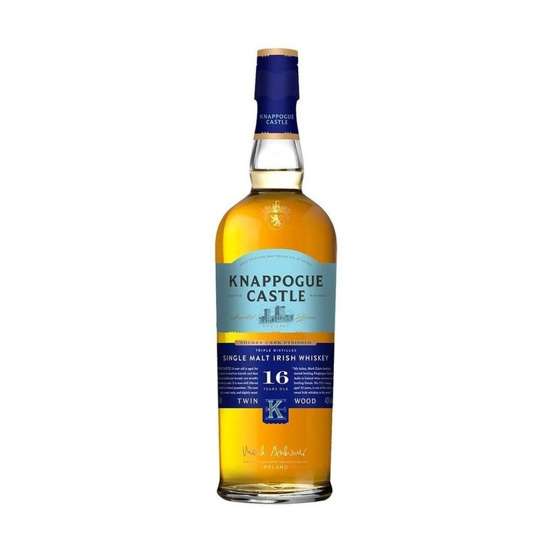 Knappogue Castle 16 Year Old Sherry Cask Finish Single Malt Irish Whiskey - ForWhiskeyLovers.com