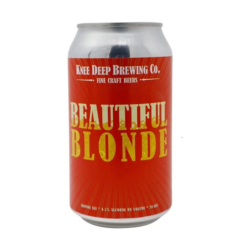 Knee Deep Brewing Co. 'Beautiful Blonde' Blonde Ale Beer 6-Pack - ForWhiskeyLovers.com