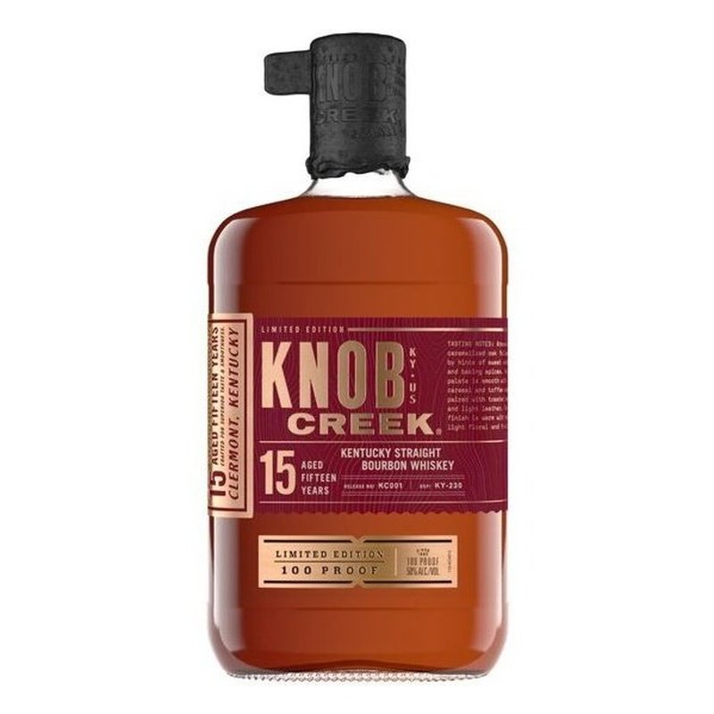 Knob Creek 15 Year Old Kentucky Straight Bourbon Whiskey Limited Edition - ForWhiskeyLovers.com