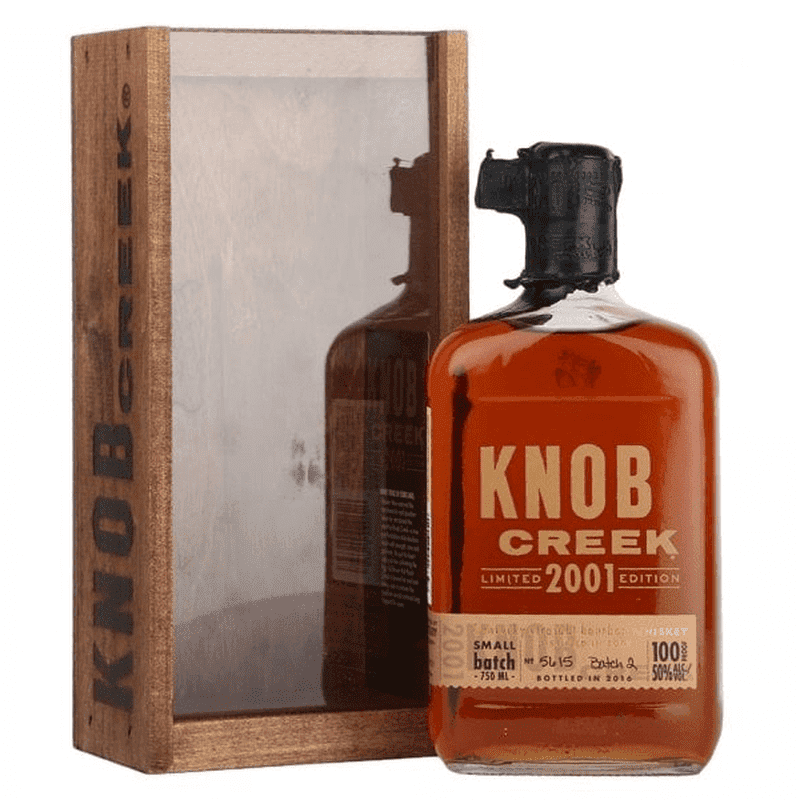 Knob Creek '2001 Limited Edition Batch 2' Kentucky Straight Bourbon Whiskey - ForWhiskeyLovers.com