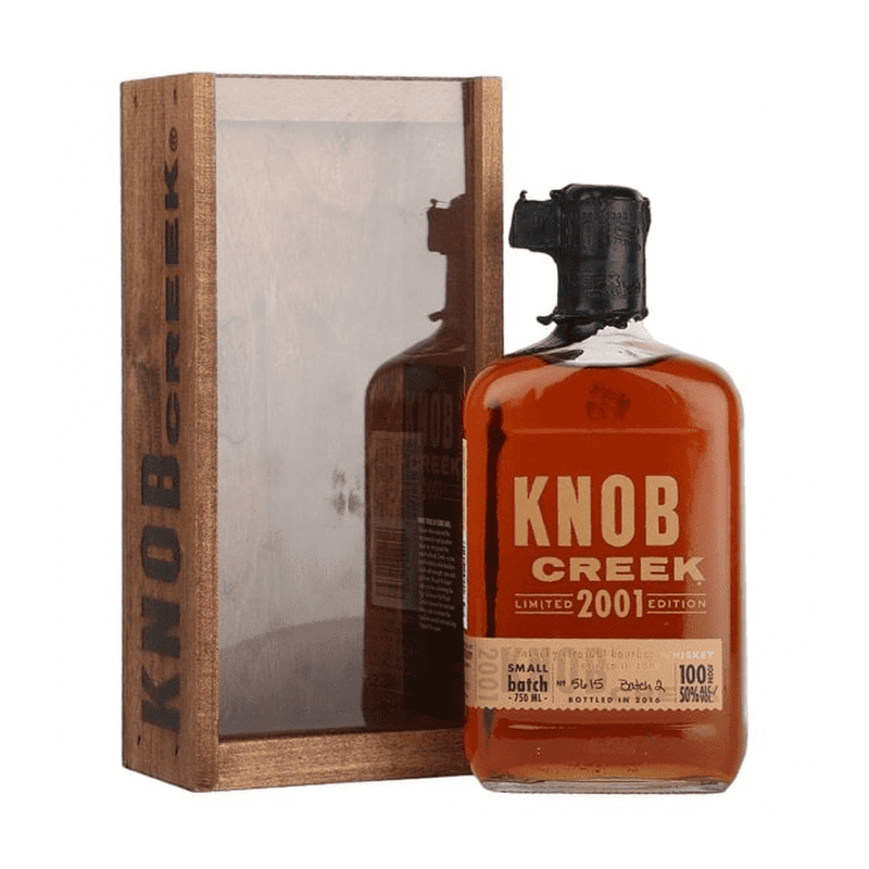 Knob Creek '2001 Limited Edition Batch 2' Kentucky Straight Bourbon Whiskey - ForWhiskeyLovers.com