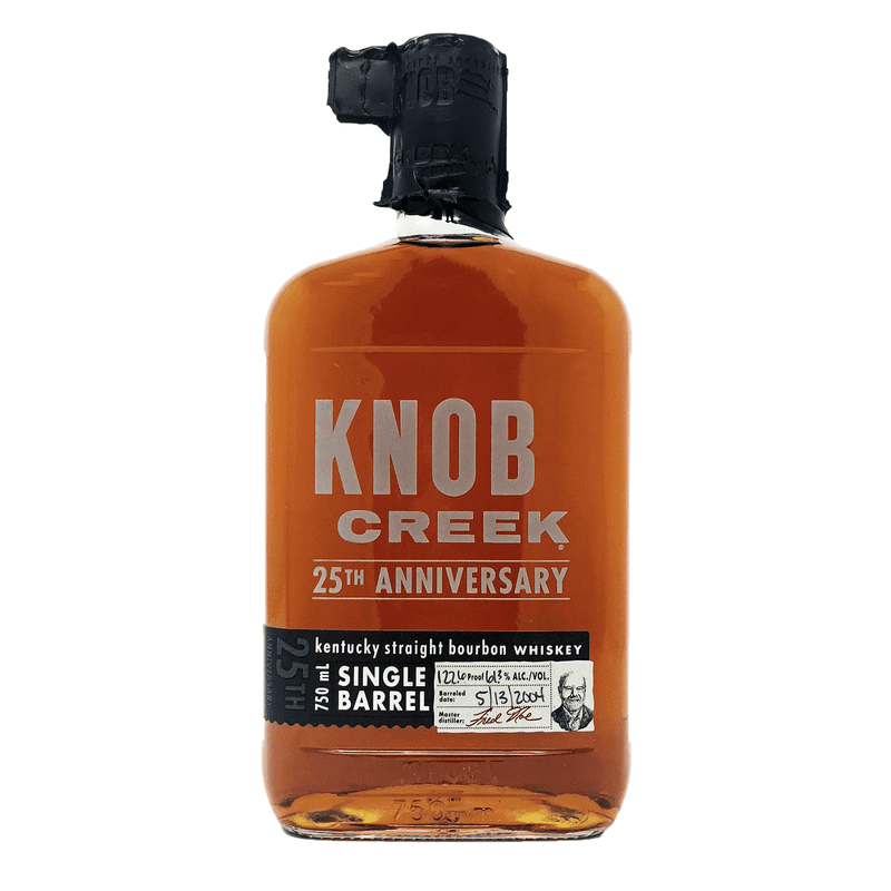 Knob Creek 25th Anniversary Single Barrel Kentucky Straight Bourbon Whiskey - ForWhiskeyLovers.com