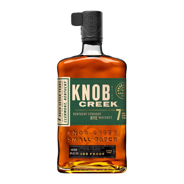 Knob Creek 7 Year Old Small Batch Rye Whiskey 1L - ForWhiskeyLovers.com