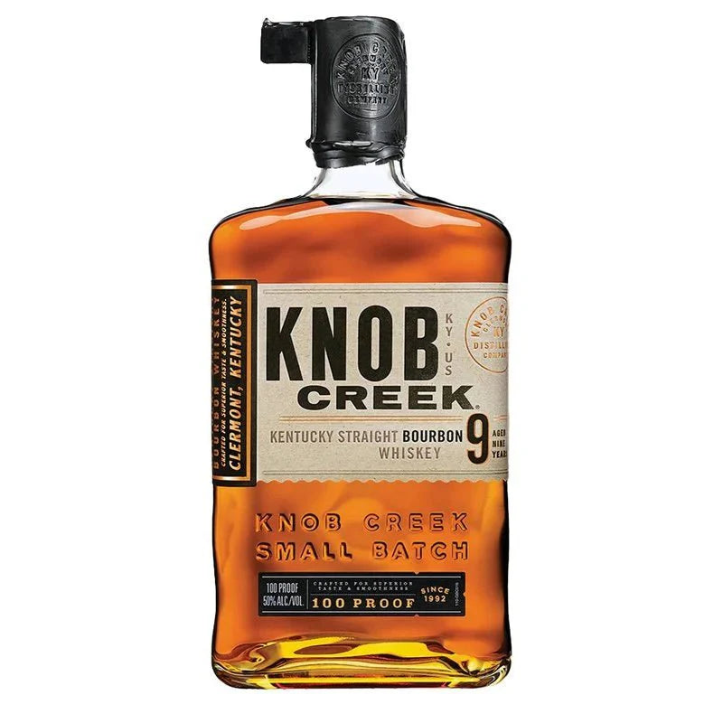 Knob Creek 9 Year Small Batch 100 Proof Kentucky Straight Bourbon Whiskey 1.75L - ForWhiskeyLovers.com