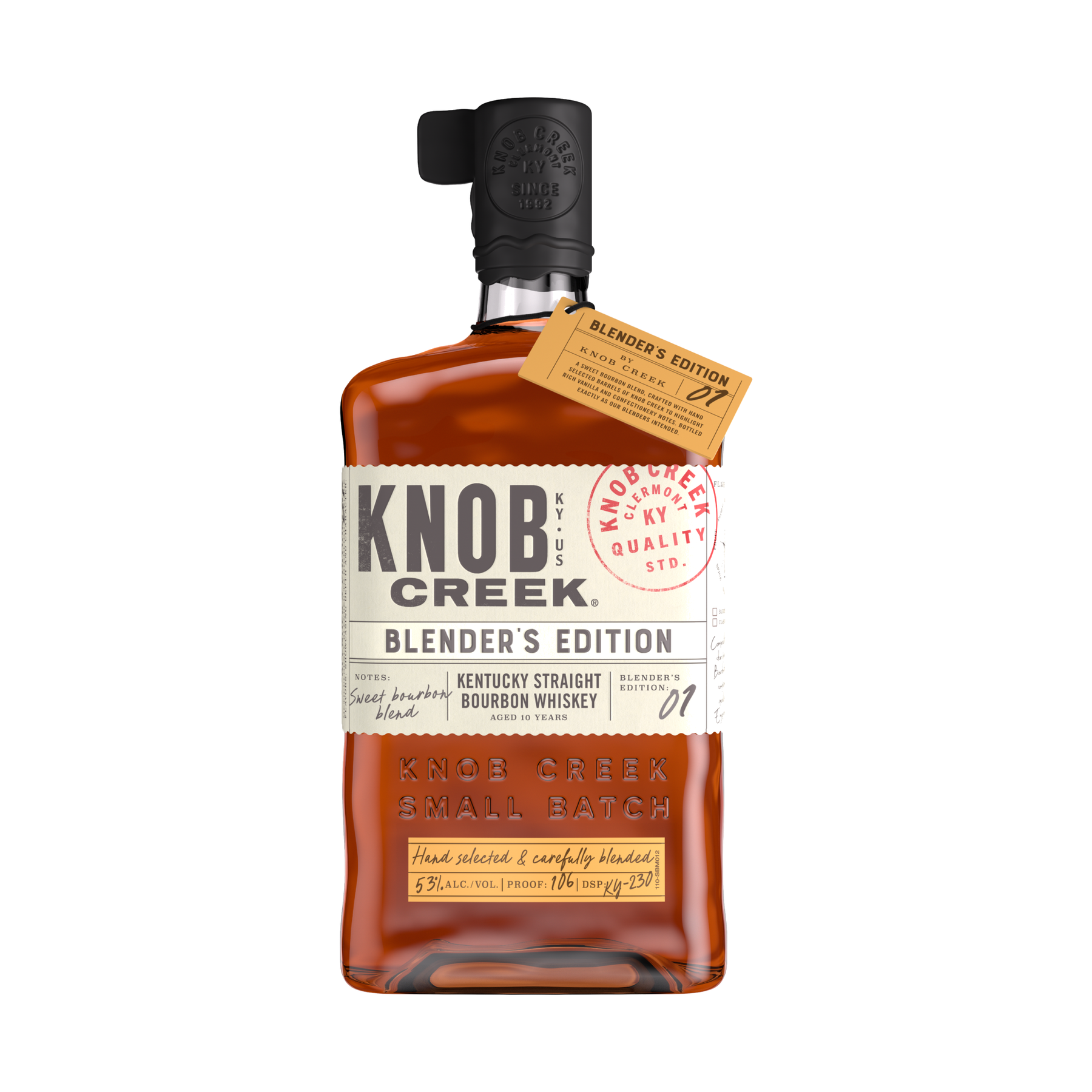 Knob Creek Blender’s Edition 01 Bourbon Whiskey 750ml - ForWhiskeyLovers.com