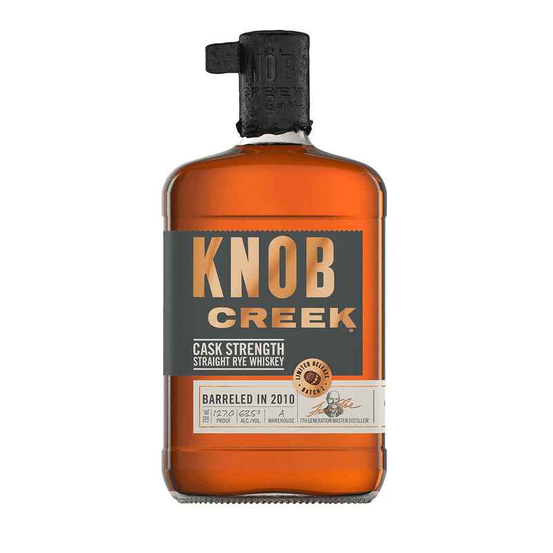 Knob Creek Cask Strength Rye Whiskey - ForWhiskeyLovers.com