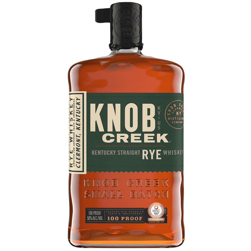Knob Creek Kentucky Straight Rye Whiskey 100 Proof 1.75L - ForWhiskeyLovers.com