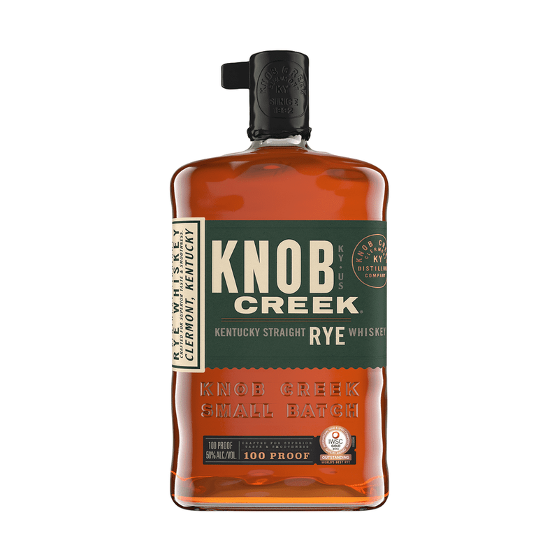 Knob Creek Kentucky Straight Rye Whiskey 100 Proof 1.75L - ForWhiskeyLovers.com