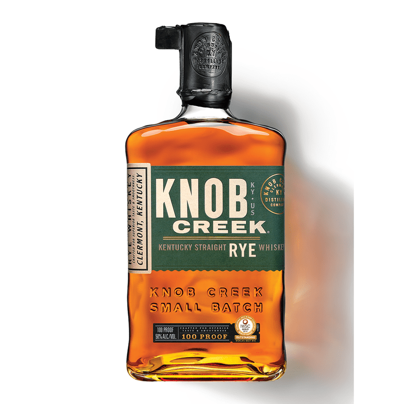 Knob Creek Kentucky Straight Rye Whiskey 100 Proof - ForWhiskeyLovers.com