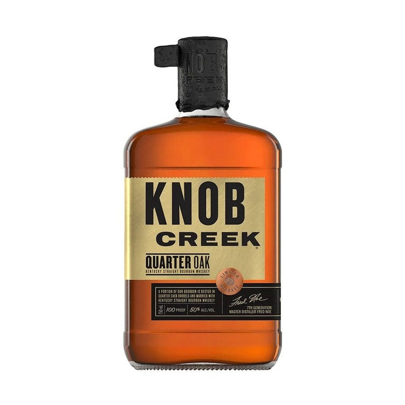 Knob Creek Quarter Oak Kentucky Straight Bourbon Whiskey - ForWhiskeyLovers.com