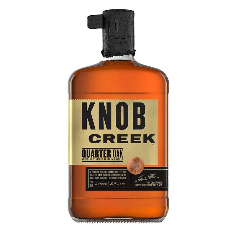 Knob Creek Quarter Oak Kentucky Straight Bourbon Whiskey - ForWhiskeyLovers.com