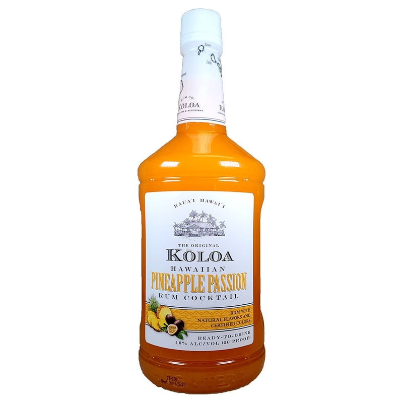 Koloa Hawaiian Pineapple Passion Rum Cocktail 1.75L - ForWhiskeyLovers.com