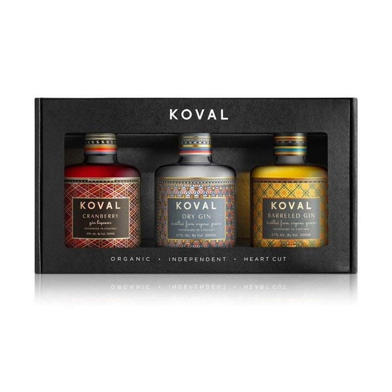 Koval Gin Trio Gift Pack - ForWhiskeyLovers.com