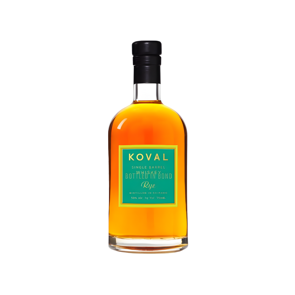 Koval Single Barrel Bottled in Bond Rye Whiskey 750 ml - ForWhiskeyLovers.com