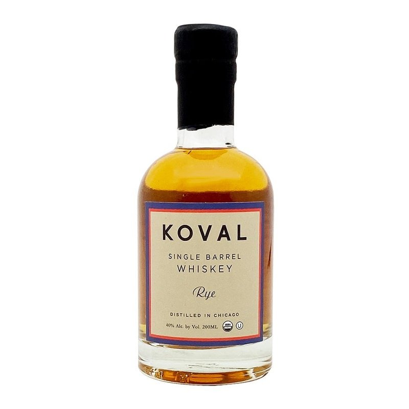 Koval Single Barrel Rye Whiskey 200ml - ForWhiskeyLovers.com