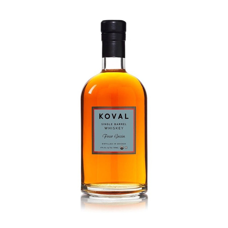 Koval Whiskey Four Grain Single Barrel 750ml - ForWhiskeyLovers.com