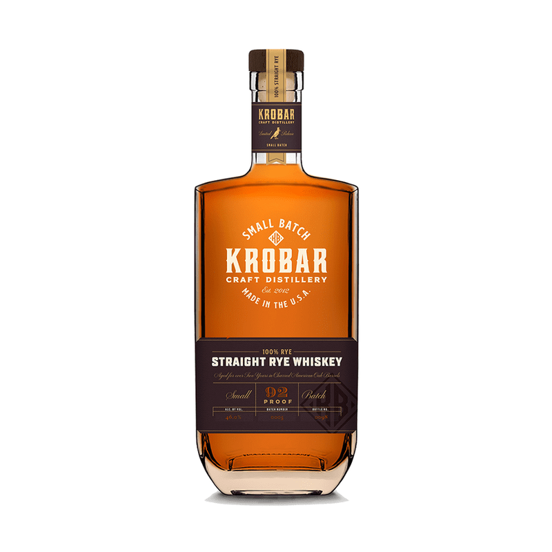 Krobar Small Batch Straight Rye Whiskey - ForWhiskeyLovers.com