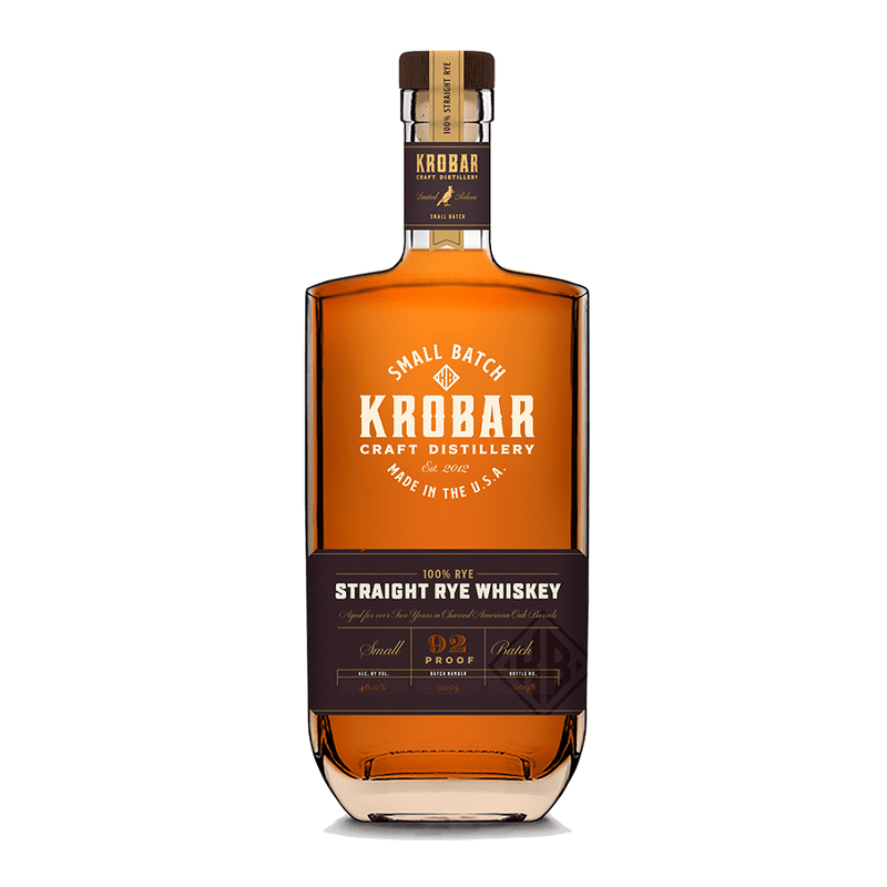 Krobar Small Batch Straight Rye Whiskey - ForWhiskeyLovers.com