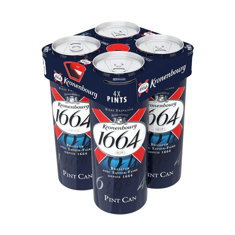 Kronenbourg 1664 Lager - ForWhiskeyLovers.com