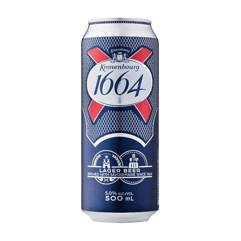 Kronenbourg 1664 Lager Single Can - ForWhiskeyLovers.com