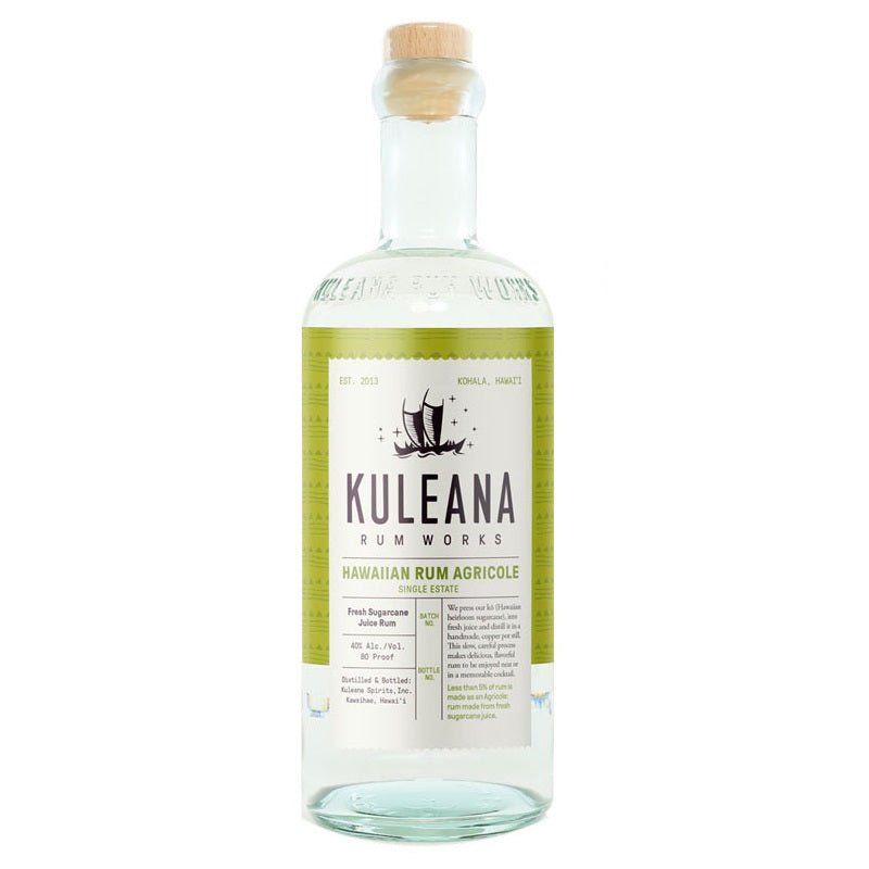 Kuleana Hawaiian Agricole Rum - ForWhiskeyLovers.com