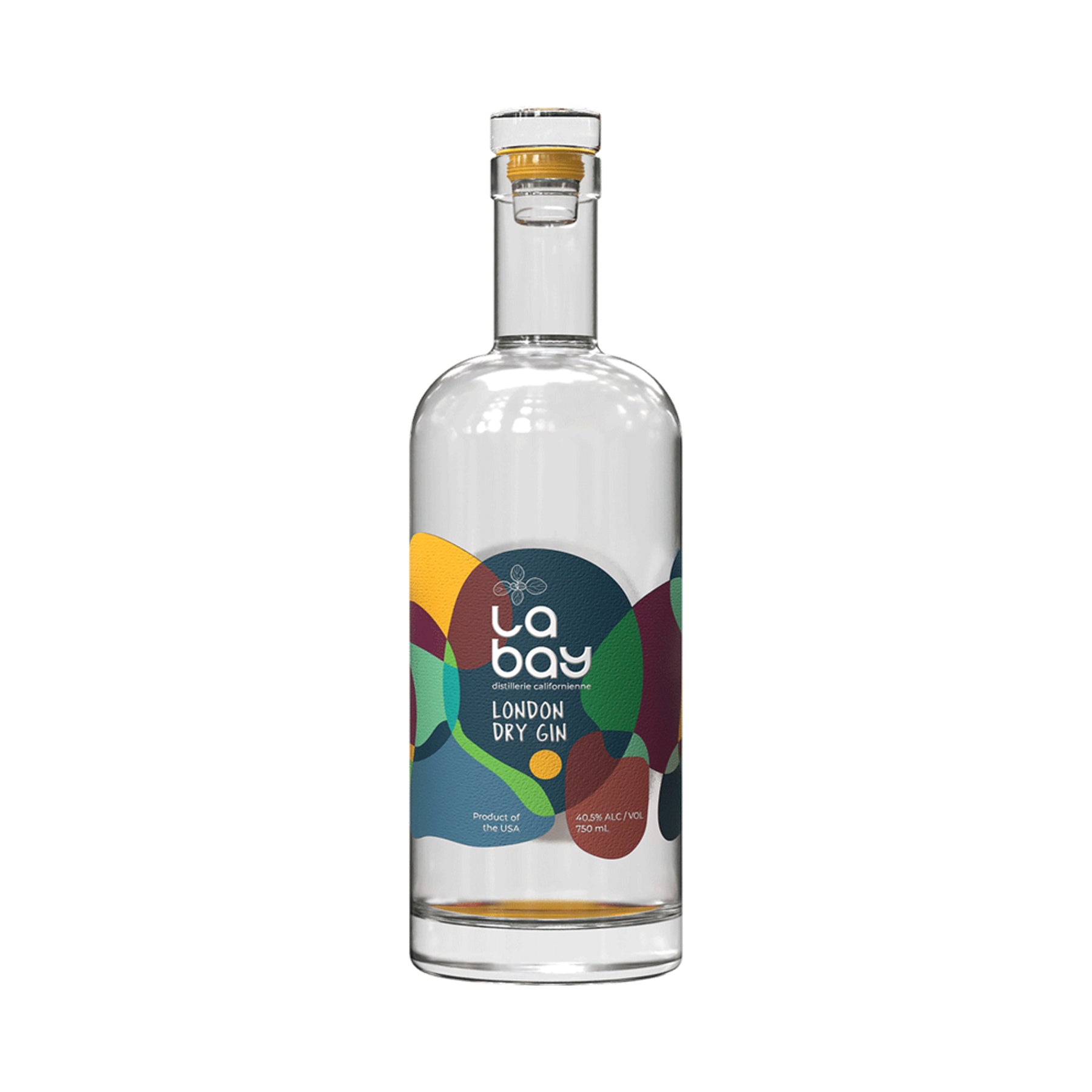 La Bay London Dry Gin 750ml - ForWhiskeyLovers.com