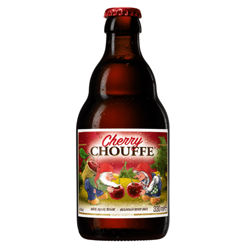 La Chouffe Cherry Belgian Beer 4-Pack - ForWhiskeyLovers.com