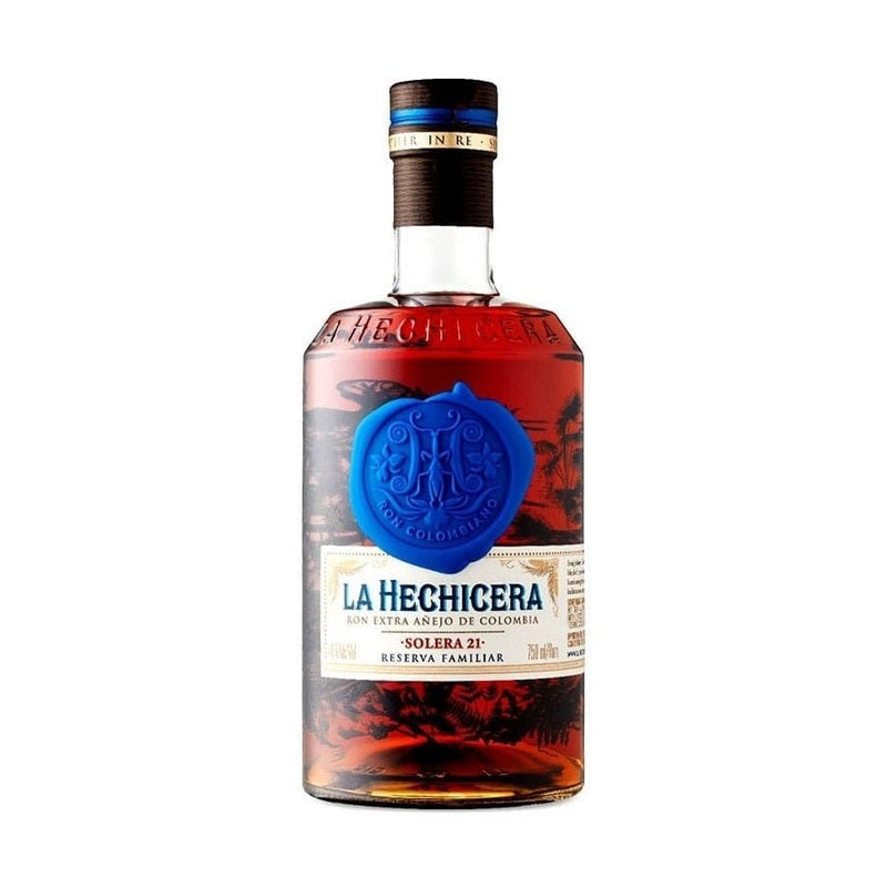 La Hechicera Extra Anejo Solera 21 Reserva Familiar Colombian Rum - ForWhiskeyLovers.com