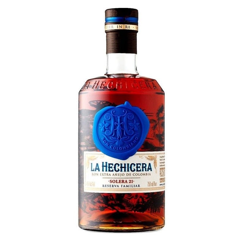 La Hechicera Extra Anejo Solera 21 Reserva Familiar Colombian Rum - ForWhiskeyLovers.com