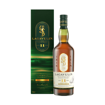 Lagavulin 11 Year Scotch Whisky - Sweet Peat Flavor - ForWhiskeyLovers.com