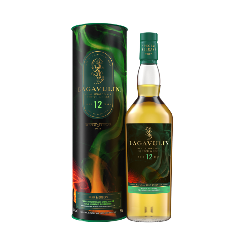 Lagavulin Grain & Embers 12 Year Cask Strength 2025 Special Release - ForWhiskeyLovers.com