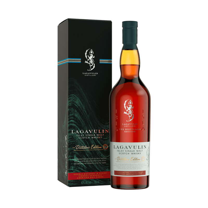 Lagavulin 'The Distillers Edition' Double Matured in Pedro Ximenez Islay Single Malt Scotch Whisky - ForWhiskeyLovers.com