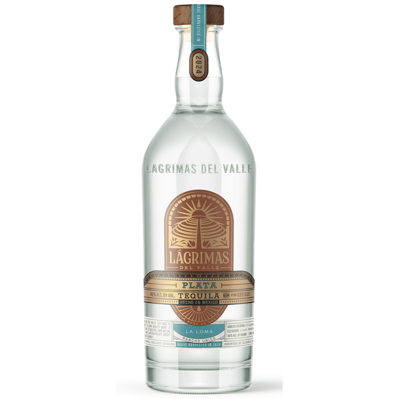 Lagrimas del Valle La Loma Plata Tequila 2024 750ml - ForWhiskeyLovers.com