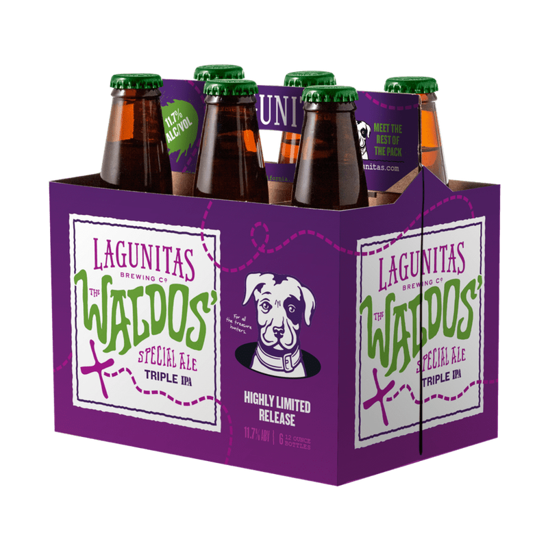 Lagunitas 'Waldos' Special Ale' Triple IPA 6-Pack - ForWhiskeyLovers.com