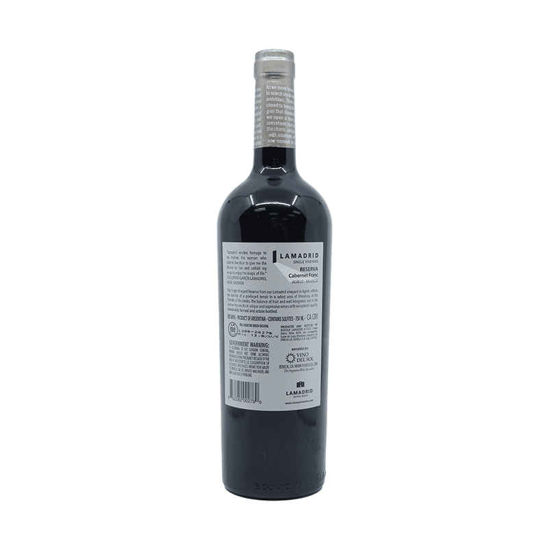 Lamadrid Cabernet Franc 2022 - ForWhiskeyLovers.com