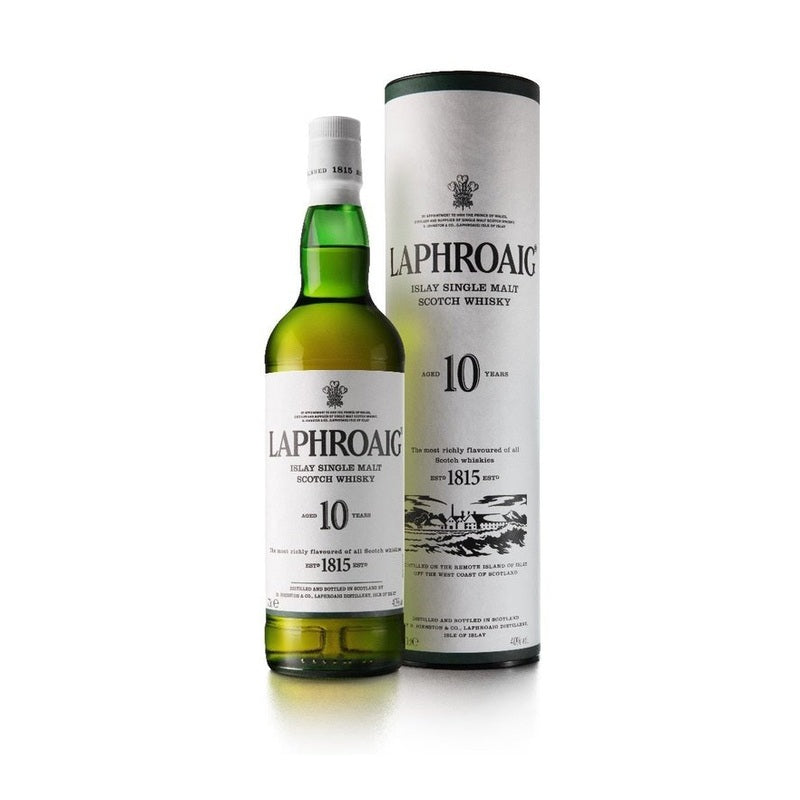 Laphroaig 10 Year Old Islay Single Malt Scotch Whisky - ForWhiskeyLovers.com