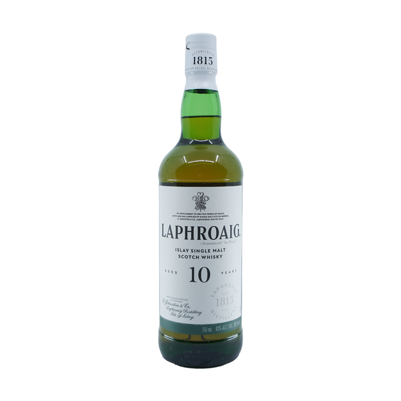 Laphroaig 10 Year Old Islay Single Malt Scotch Whisky
