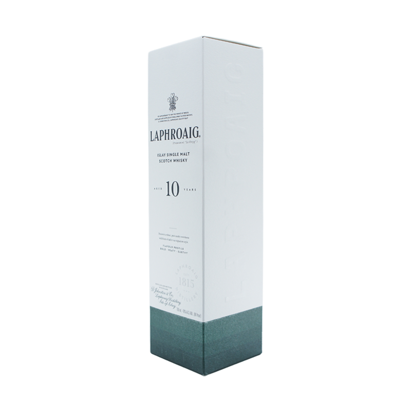 Laphroaig 10 Year Old Islay Single Malt Scotch Whisky - ForWhiskeyLovers.com