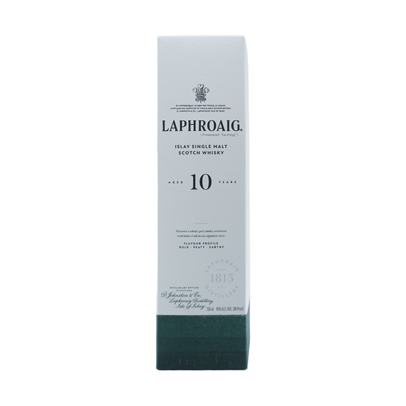 Laphroaig 10 Year Old Islay Single Malt Scotch Whisky - ForWhiskeyLovers.com