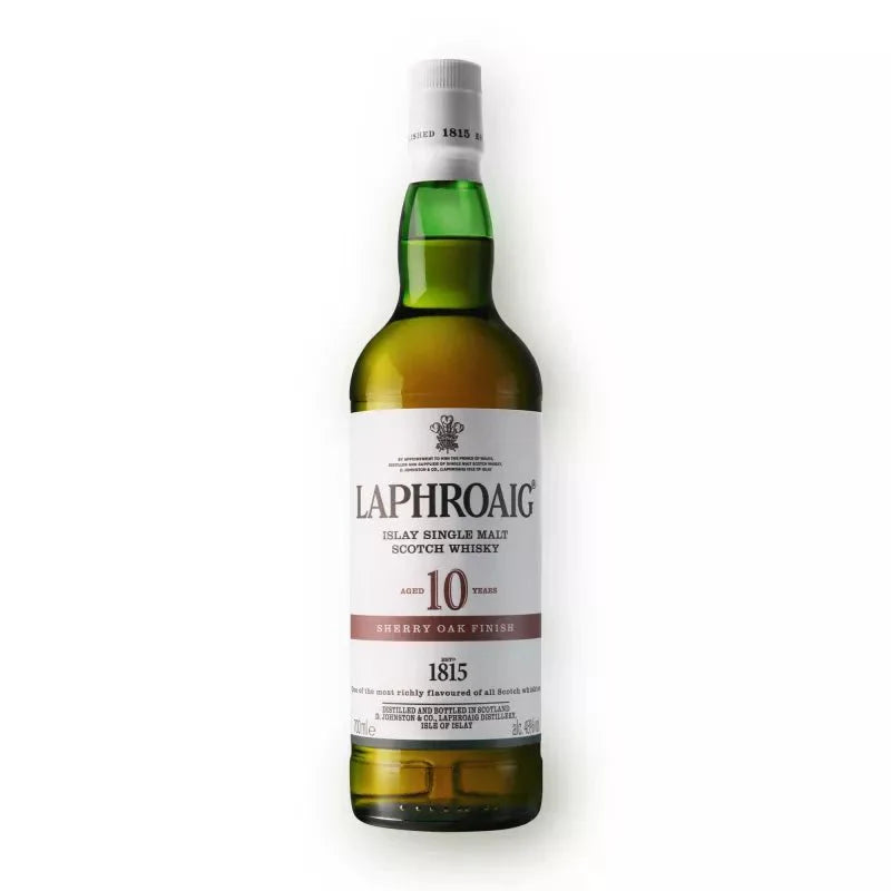 Laphroaig 10 Year Old Original Cask Strength Islay Single Malt Scotch Whisky - ForWhiskeyLovers.com