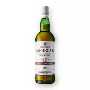 Laphroaig 10 Year Old Original Cask Strength Islay Single Malt Scotch Whisky - ForWhiskeyLovers.com