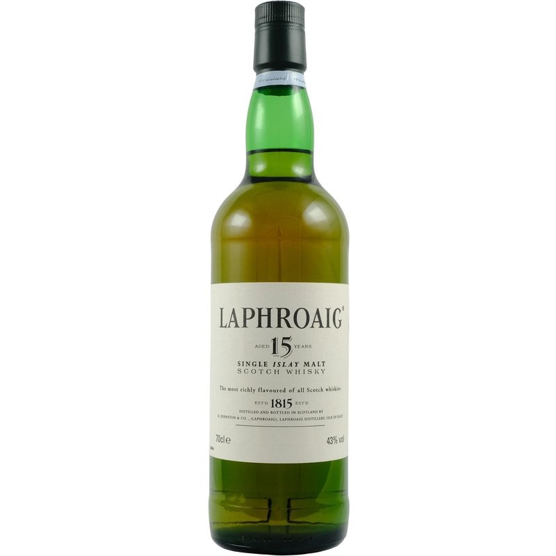 Laphroaig 15 Year Old Single Islay Malt Scotch - ForWhiskeyLovers.com