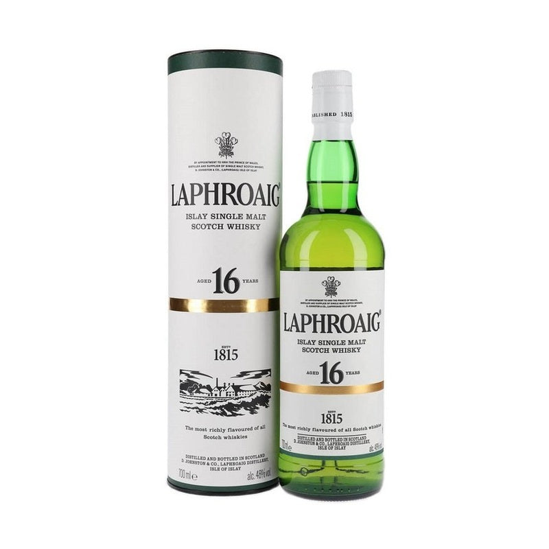 Laphroaig 16 Year Old Islay Single Malt Scotch Whisky - ForWhiskeyLovers.com