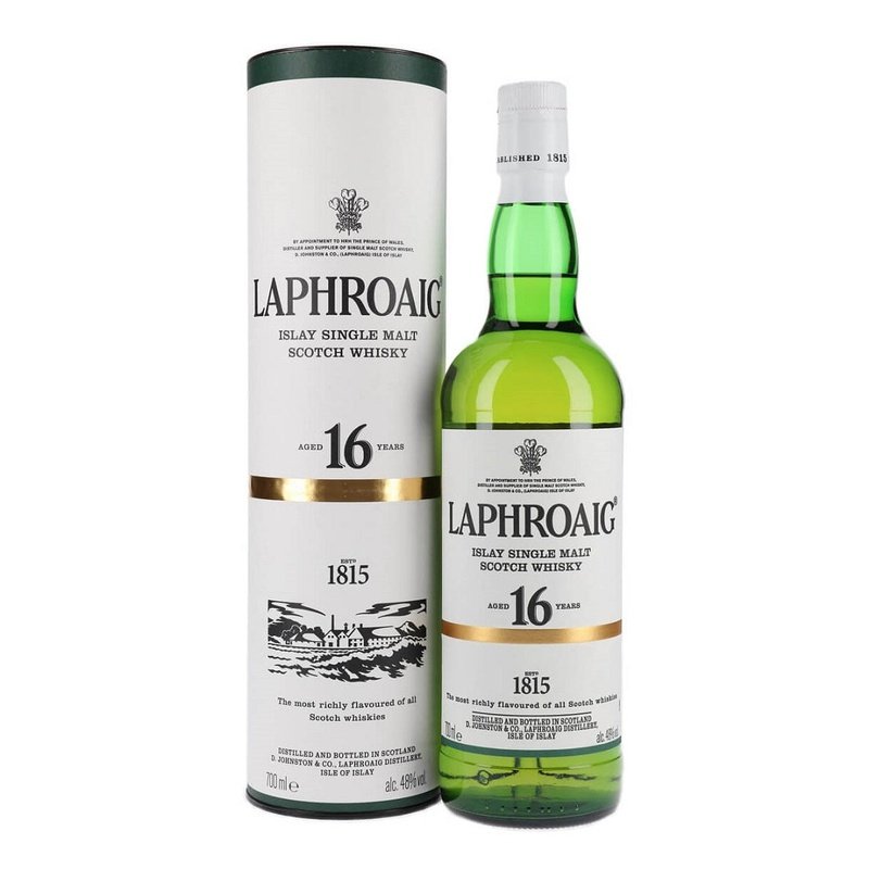 Laphroaig 16 Year Old Islay Single Malt Scotch Whisky - ForWhiskeyLovers.com