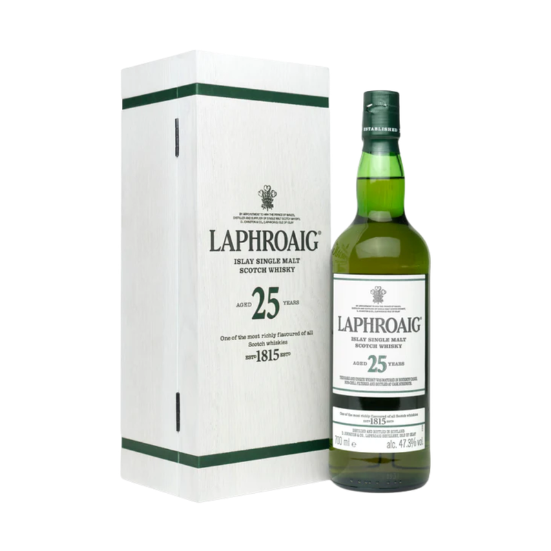 Laphroaig 25 Year Old Cask Strength 750mL - ForWhiskeyLovers.com