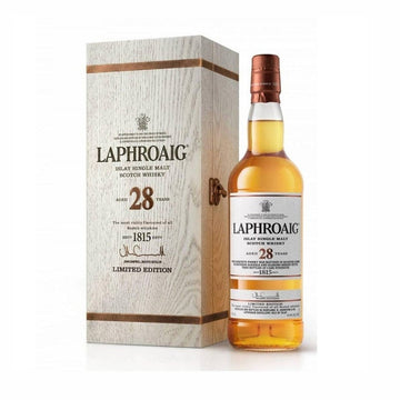 Laphroaig 28 Year Old Islay Single Malt Scotch Whisky Limited Edition - ForWhiskeyLovers.com