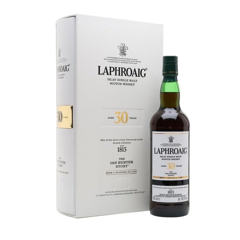 Laphroaig 30 Year Old 'The Ian Hunter Story Book 2: Building An Icon' Islay Single Malt Scotch Whisky - ForWhiskeyLovers.com