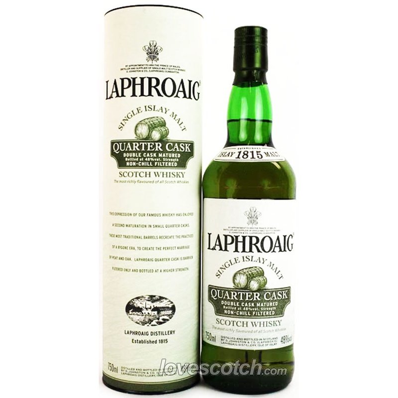 Laphroaig Quarter Cask Double Cask Matured MC - ForWhiskeyLovers.com